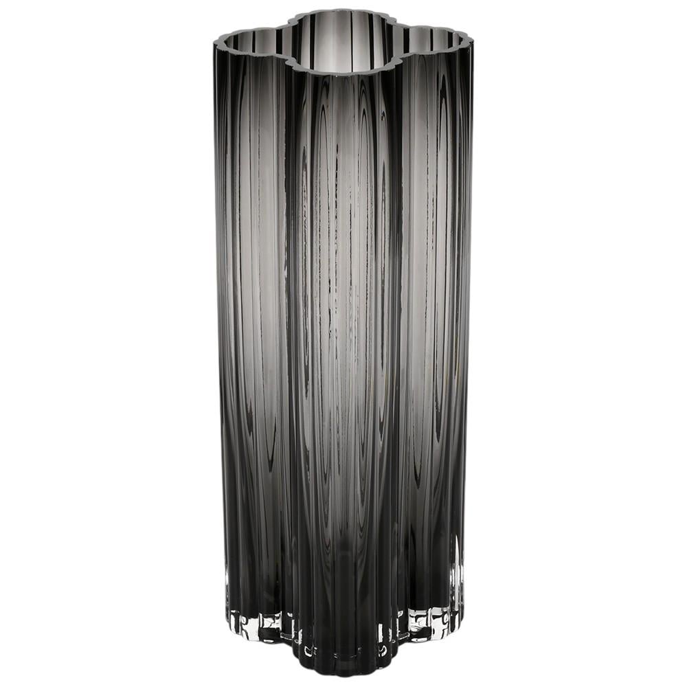 Ваза для цветов R35286-30 12х30 см Темно-серый