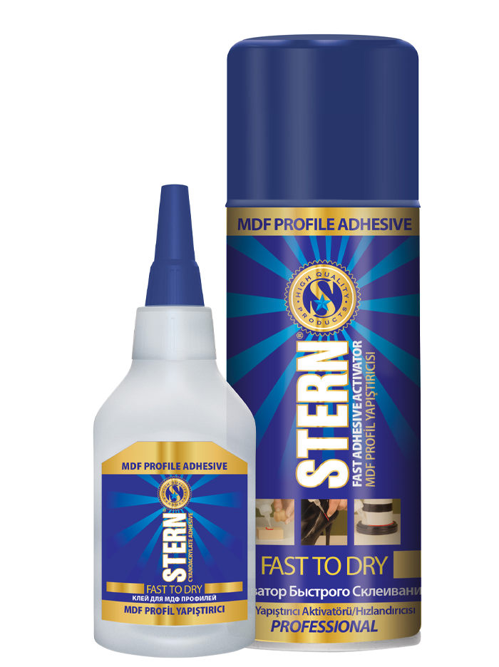 Універсальний секундний клей з активатором Stern N963 50 г і 200 мл