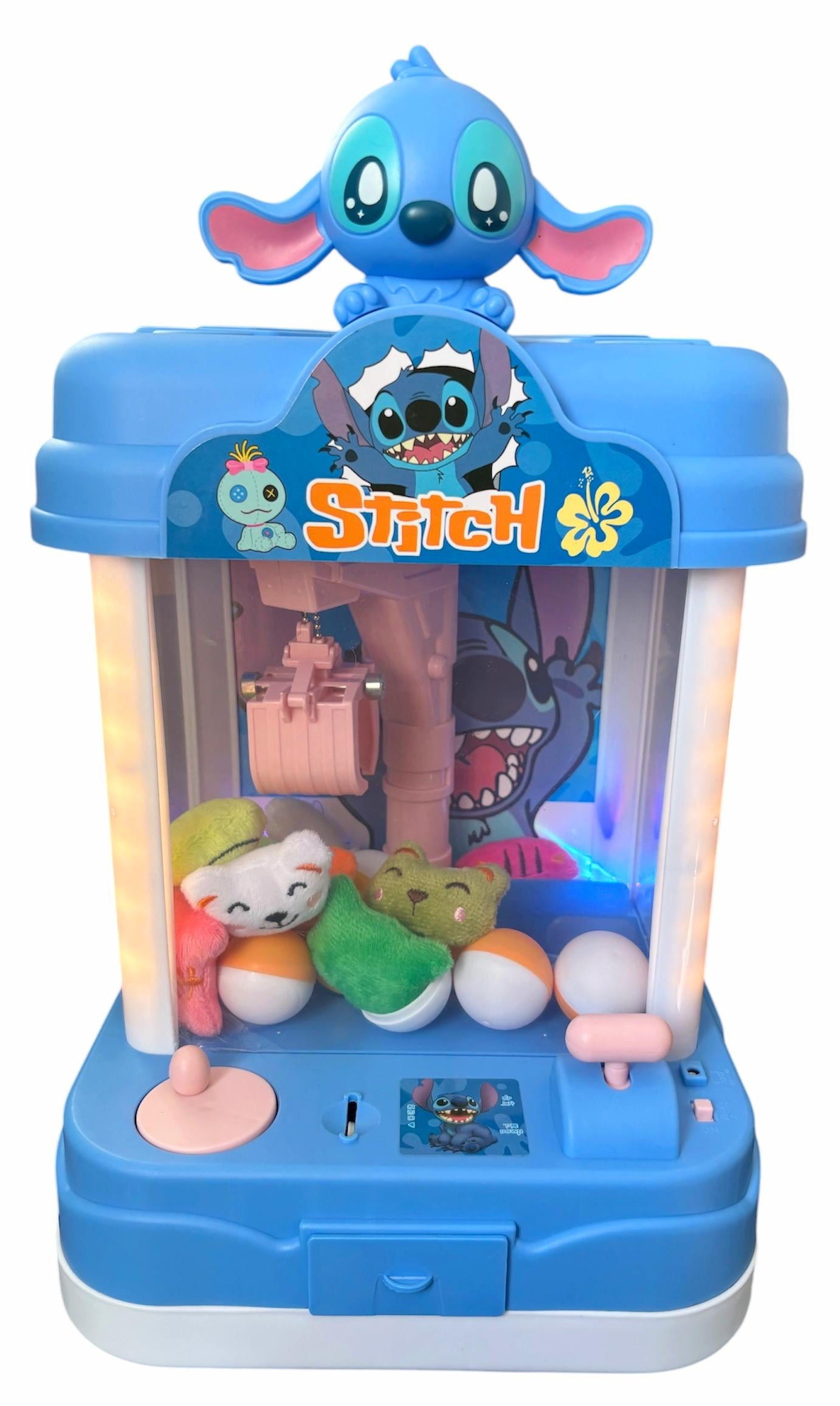 Игровой игровой автомат Хватайка с клешней кран с игрушками с монетками музыкой/подсветкой питания USB (34011695)
