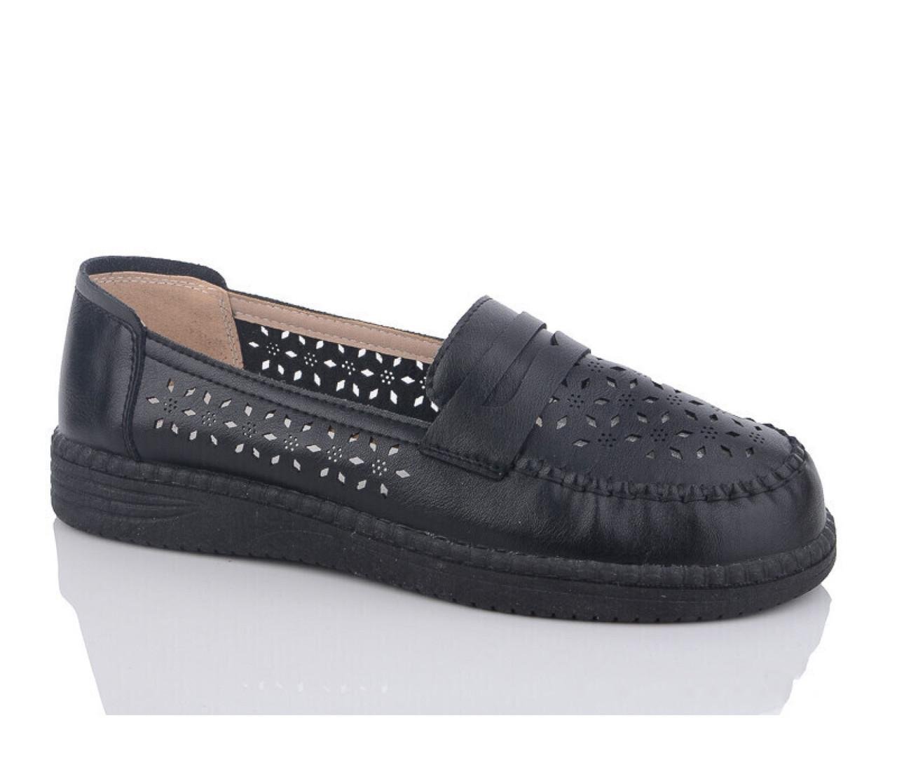 Лоферы женские Botema B113113 р. 42 Черный