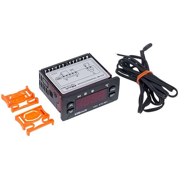 Контроллер Elitech ETC-961 220V 8A микропроцессор 1 датчик