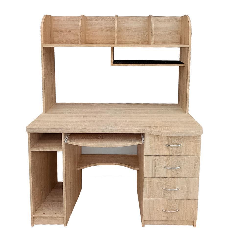 Стол компьютерный МАКСИ-МЕбель Контур Дуб сомона (9168)