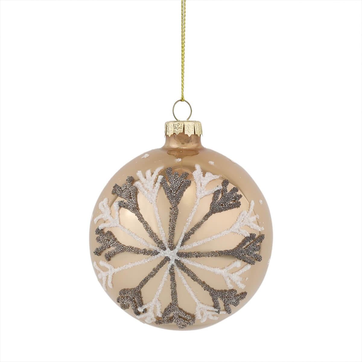 Набор новогодних украшений Elisey Шар Эклер d 8 см 6 шт. (6017-003)