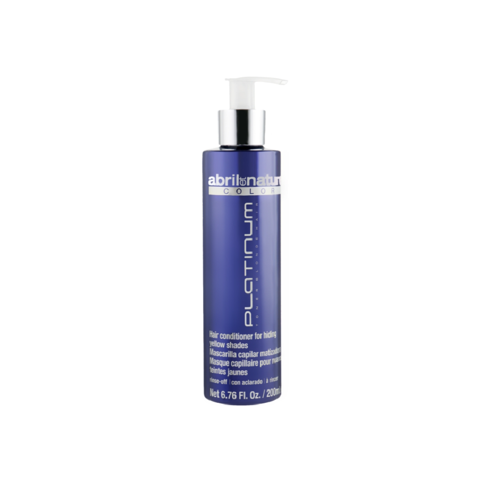 Маска з антижовтим ефектом Abril et Nature Color Platinum Toner Blonde Hair 200 мл Маска з антижовтим ефектом Abril et Nature Color Platinum Toner Blonde Hair 200 мл