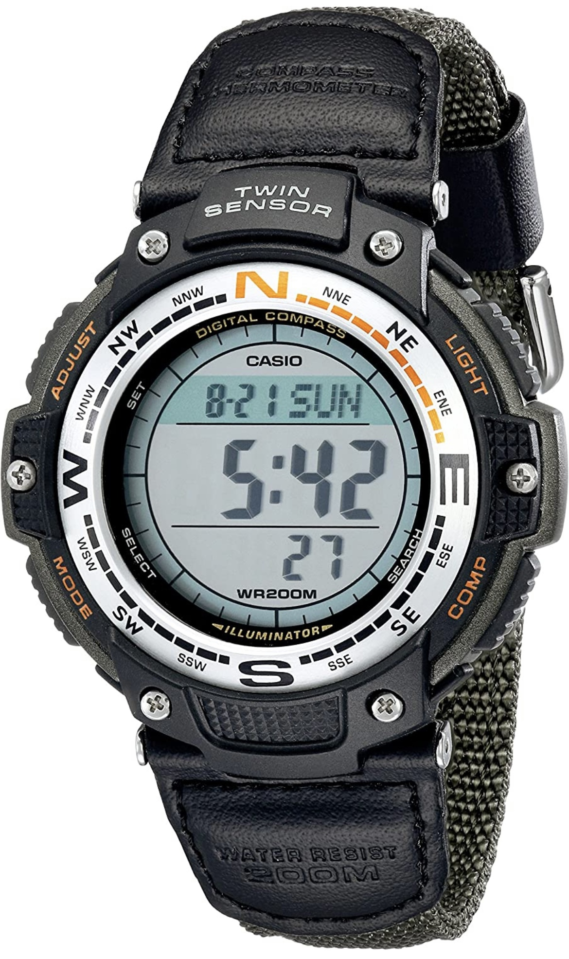 Годинник чоловічий Casio SGW-100B-3VCF (014)