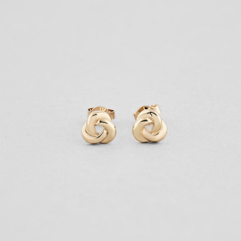 Золотые серьги Мелодичность фигуры (RK-231-ж)