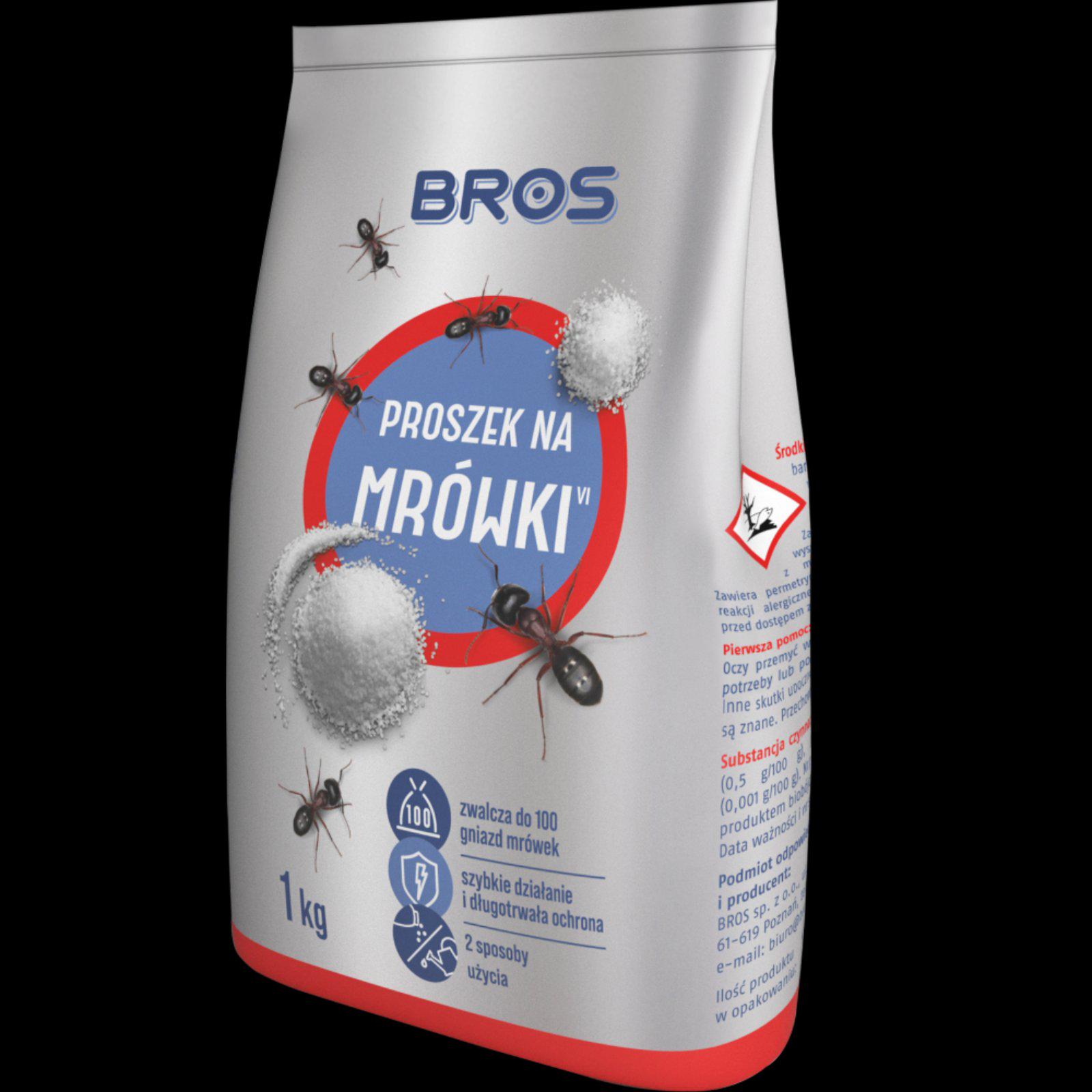 Средство от муравьев Bros 1 кг (44323) - фото 3 Средство от муравьев Bros 1 кг (44323) - фото 3