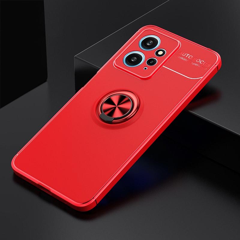 Чехол с кольцом Xiaomi Redmi Note 12 Autofocus Red (32612-2D)