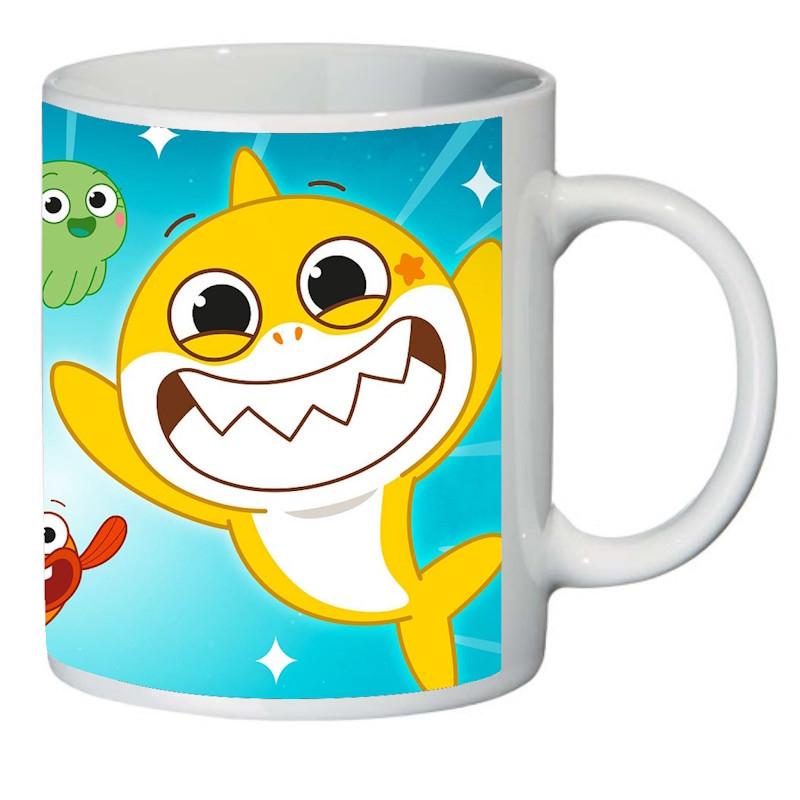 Чашка с принтом Baby Shark 001-7 (2350793754)