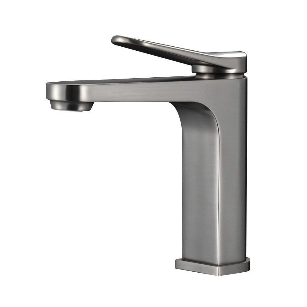 Смеситель для умывальника Gappo G1010-9 Оружейная сталь (1055621)