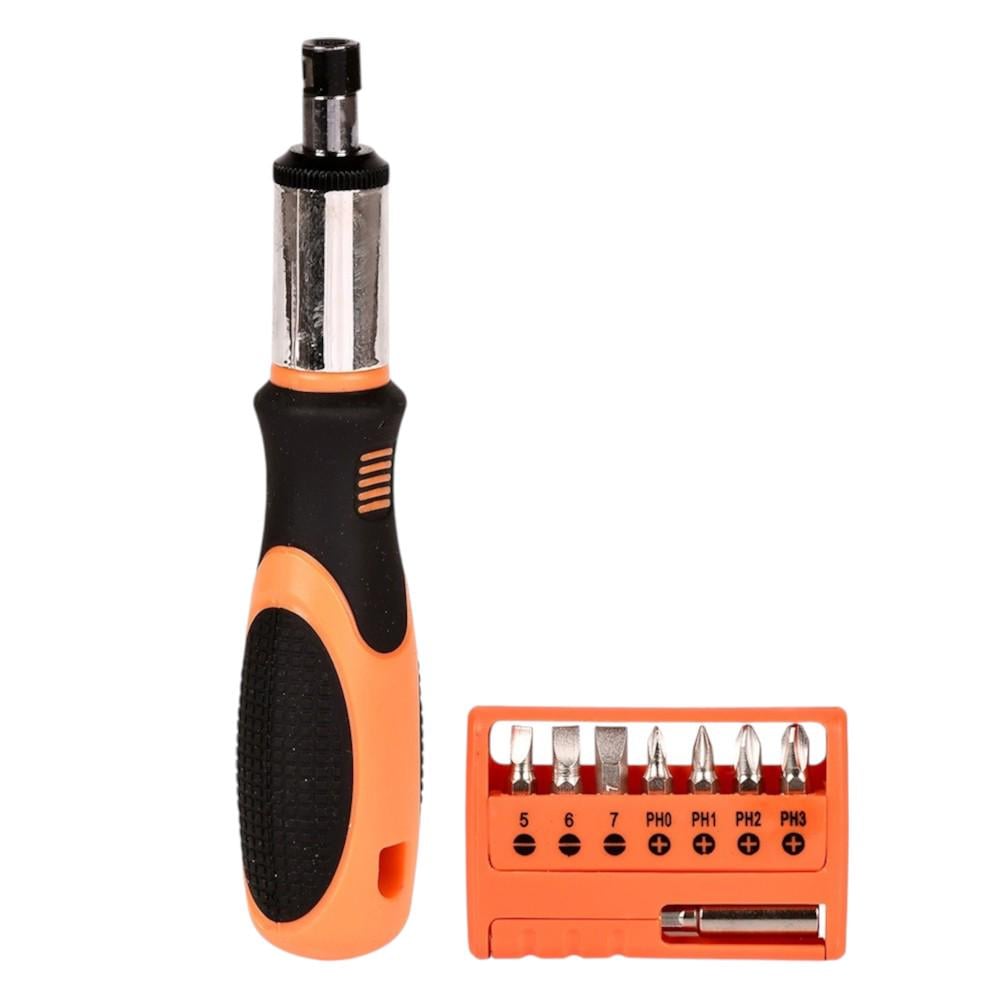 Отвертка Horusdy SDY-94183 9 шт. Оранжевый с черным (R32201)