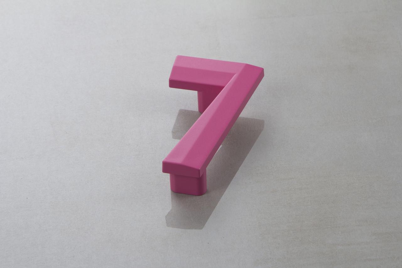 Меблева ручка Poliplast цифра семірка РП-7 Рожевий матовий (16260) - фото 1 Меблева ручка Poliplast цифра семірка РП-7 Рожевий матовий (16260) - фото 1