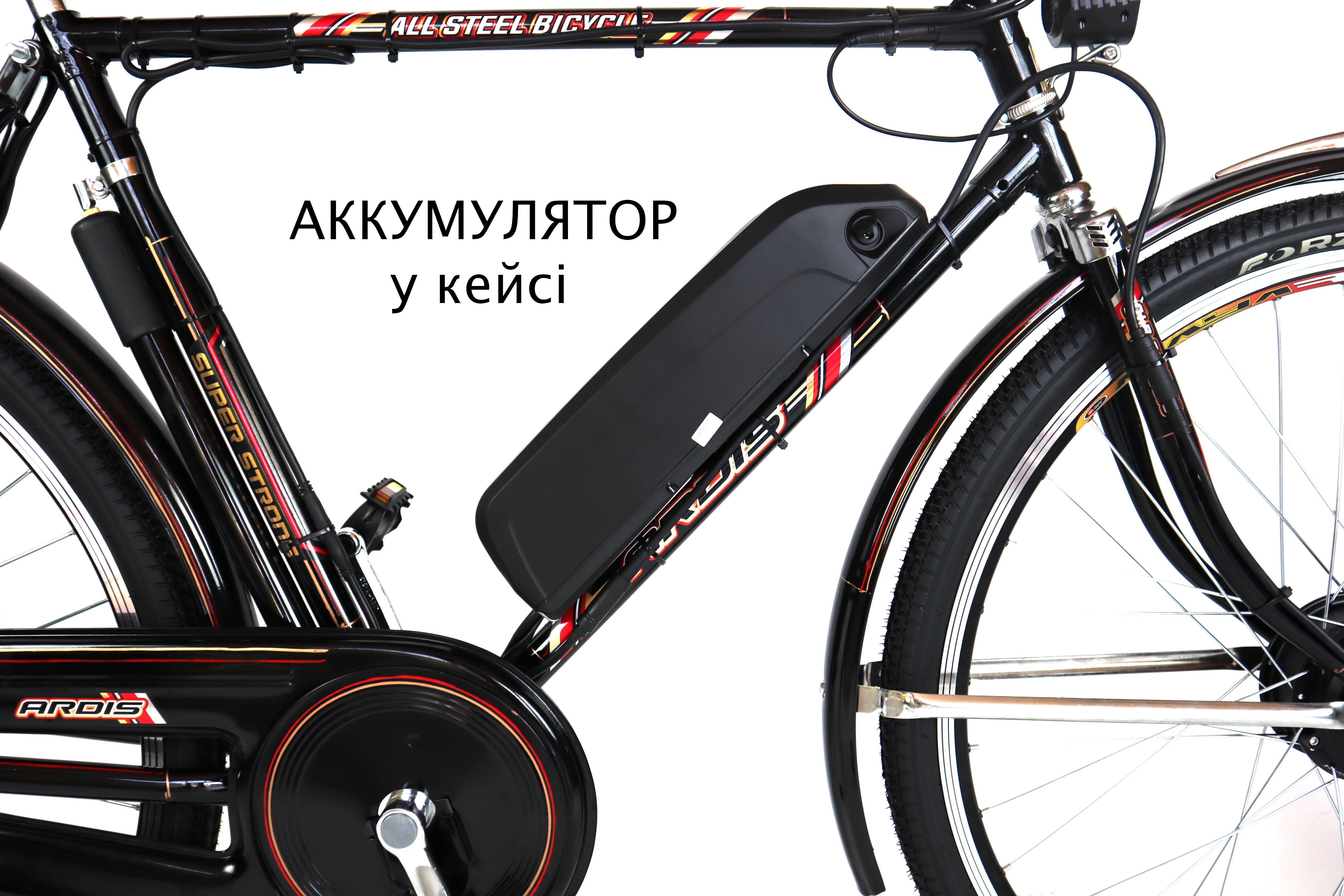 Електровелосипед A31 Дорожній MAN 28 колесо 36 В 350 Вт 13 Ач літій іонний акумулятор (1010882) - фото 7