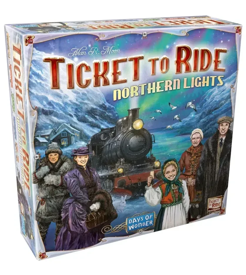Настольная игра Ticket to Ride Northern Lights (3113904859)