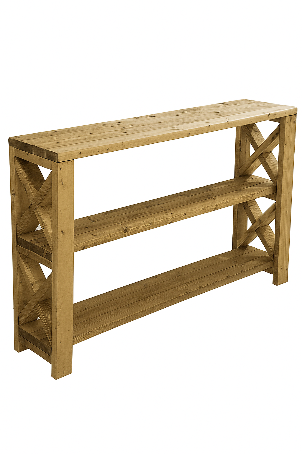 Этажерка из натурального дерева сосна 750х650х350 мм Коричневый (KD8483) Этажерка из натурального дерева сосна 750х650х350 мм Коричневый (KD8483)