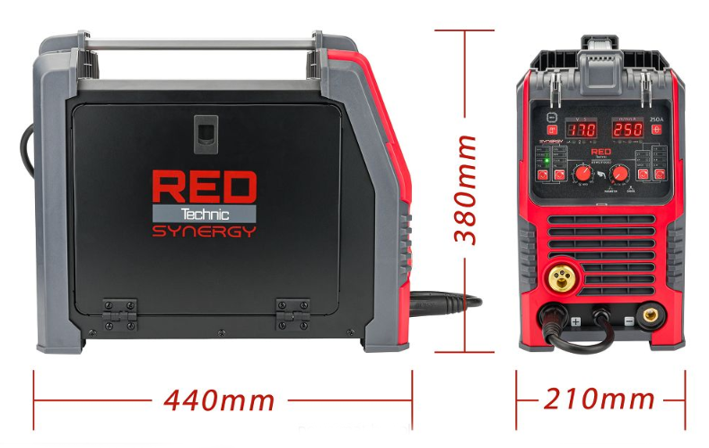 Сварочный полуавтомат RED TECHNIC RTMSTF0002 15-250A 6,6 кВА - фото 6
