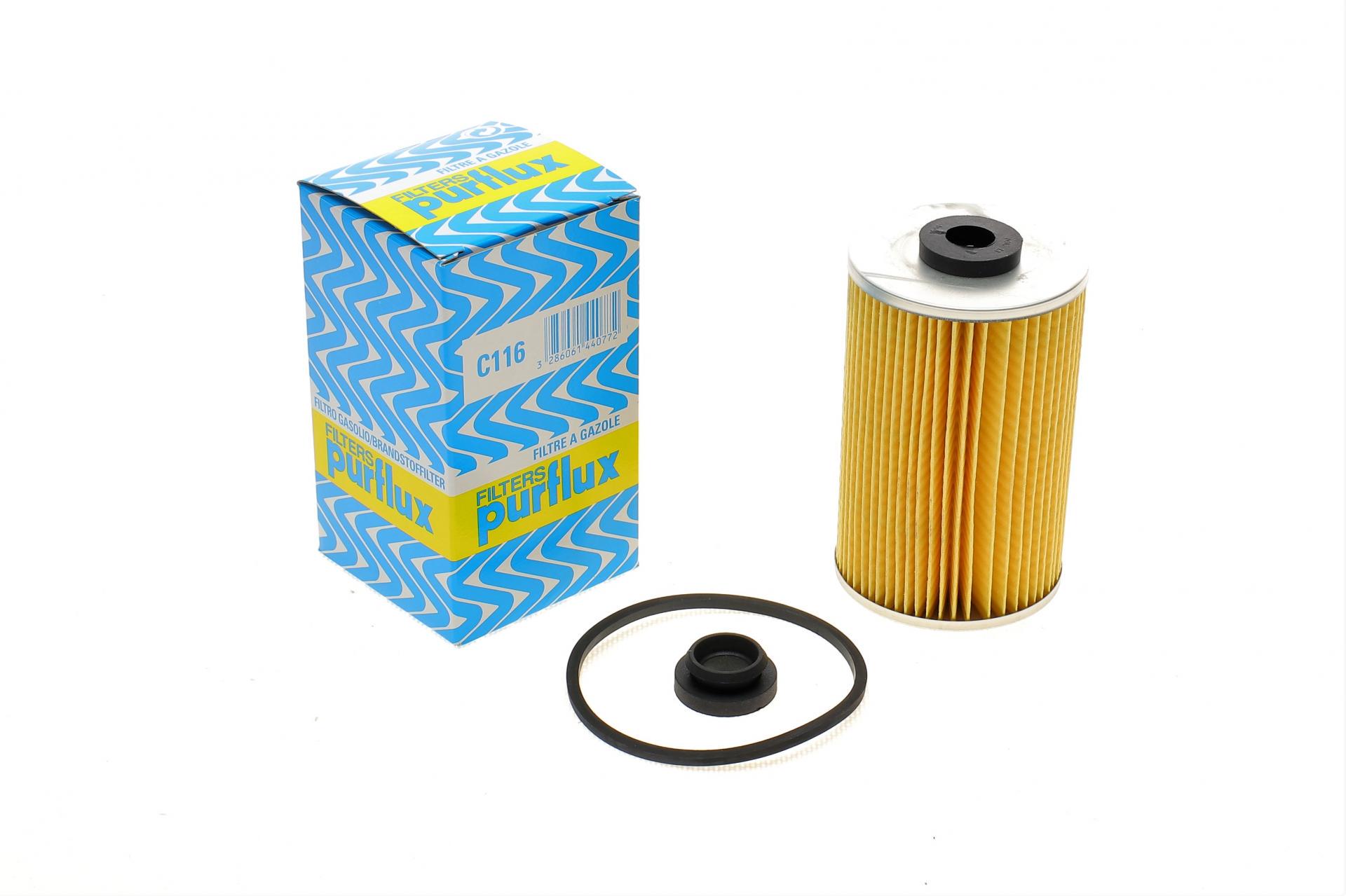 Фильтр топливный PURFLUX для MB S-class W116 -80- (C116)