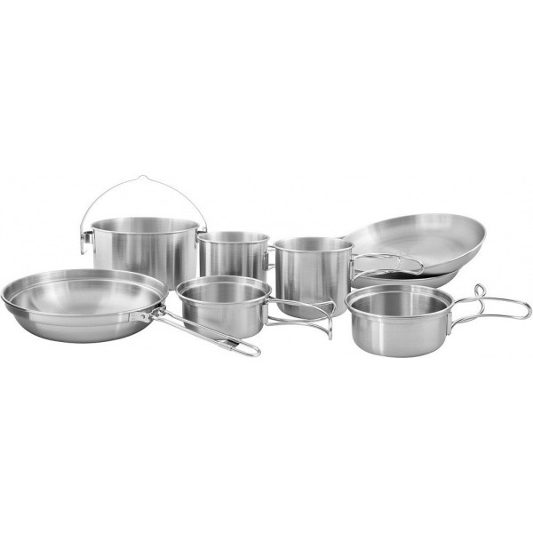 Набор туристической посуды Tatonka Picnic Set II Silver (4140.000) - фото 2