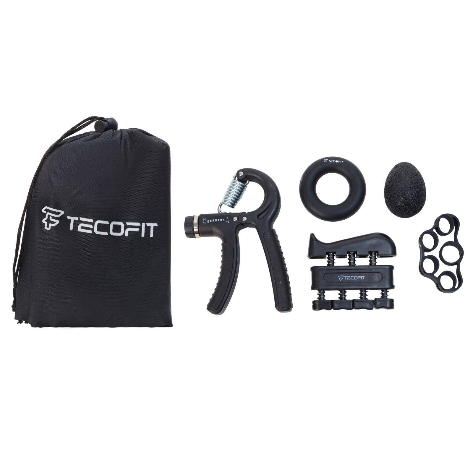 Набор ручных эспандеров TECOFIT Fitness Hand Grip Set 5 шт. (TOP19065228)