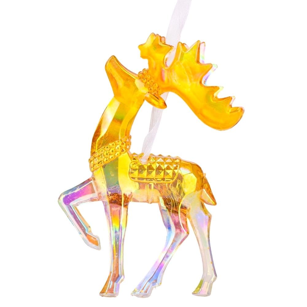 Игрушка на елку Elisey Святой олень 13 см Оранжевый (NH-106-K-55)