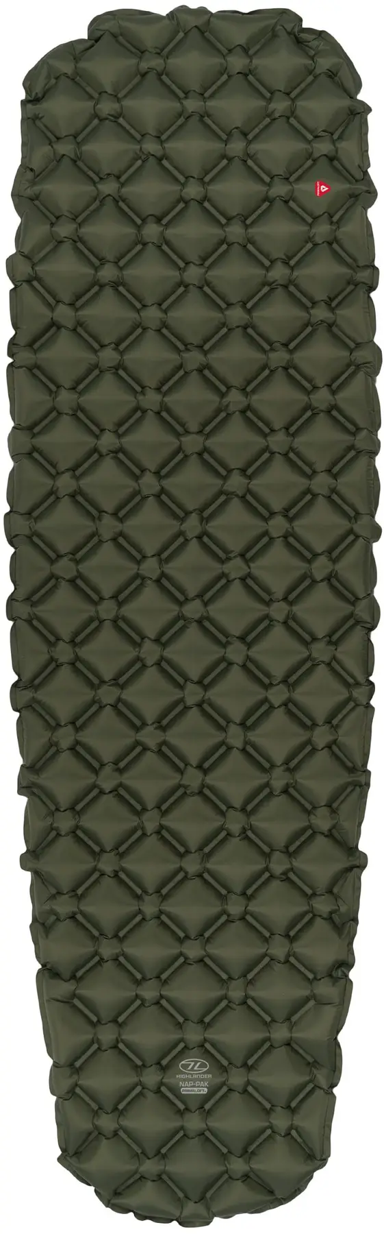 Килимок надувний Highlander Nap-Pak Inflatable Sleeping Mat PrimaLoft 5 см Olive (AIR072-OG)