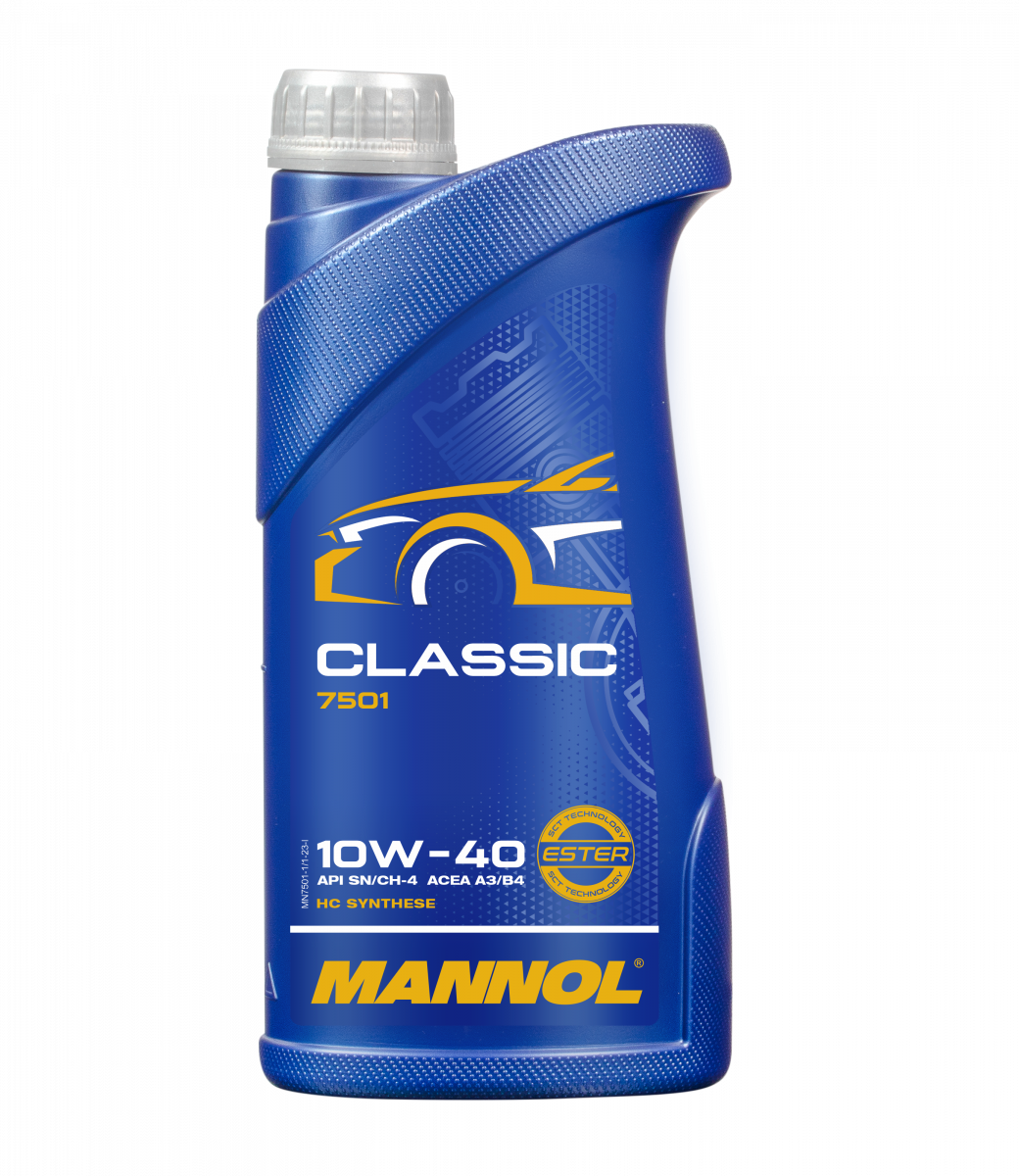 Моторное масло Mannol Classic 7501 10W40 1 л (7501-1)