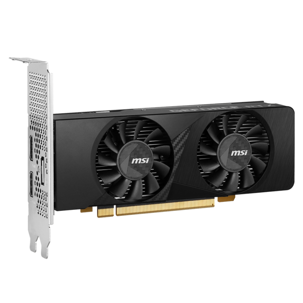 Видеокарта MSI nVidia RTX 3050 6 ГБ GDDR6/14000 МГц (RTX 3050 LP 6G OC) - фото 3 Видеокарта MSI nVidia RTX 3050 6 ГБ GDDR6/14000 МГц (RTX 3050 LP 6G OC) - фото 3