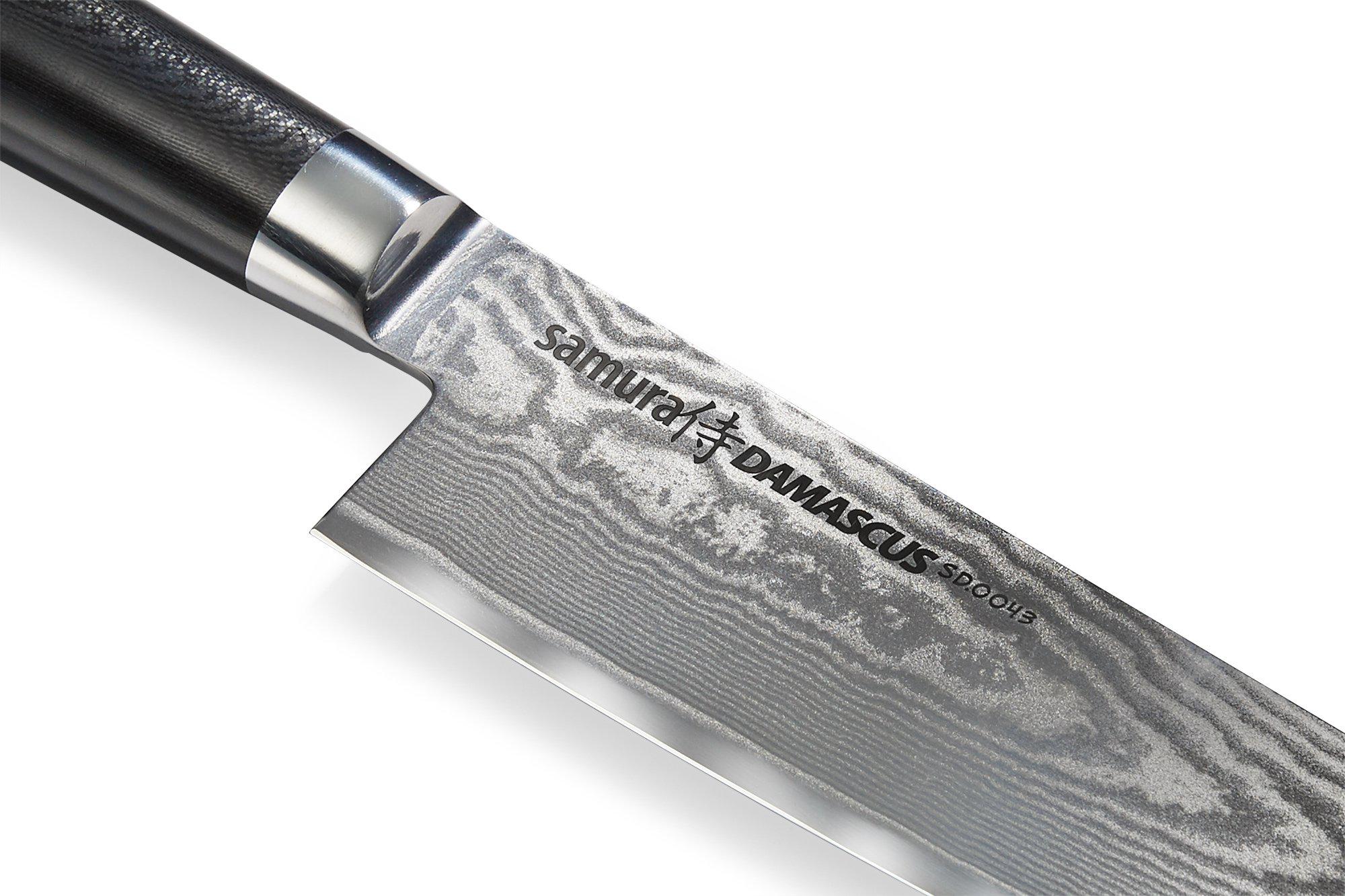 Нож кухонный Samura Damascus накири 167 мм (SD-0043) - фото 3