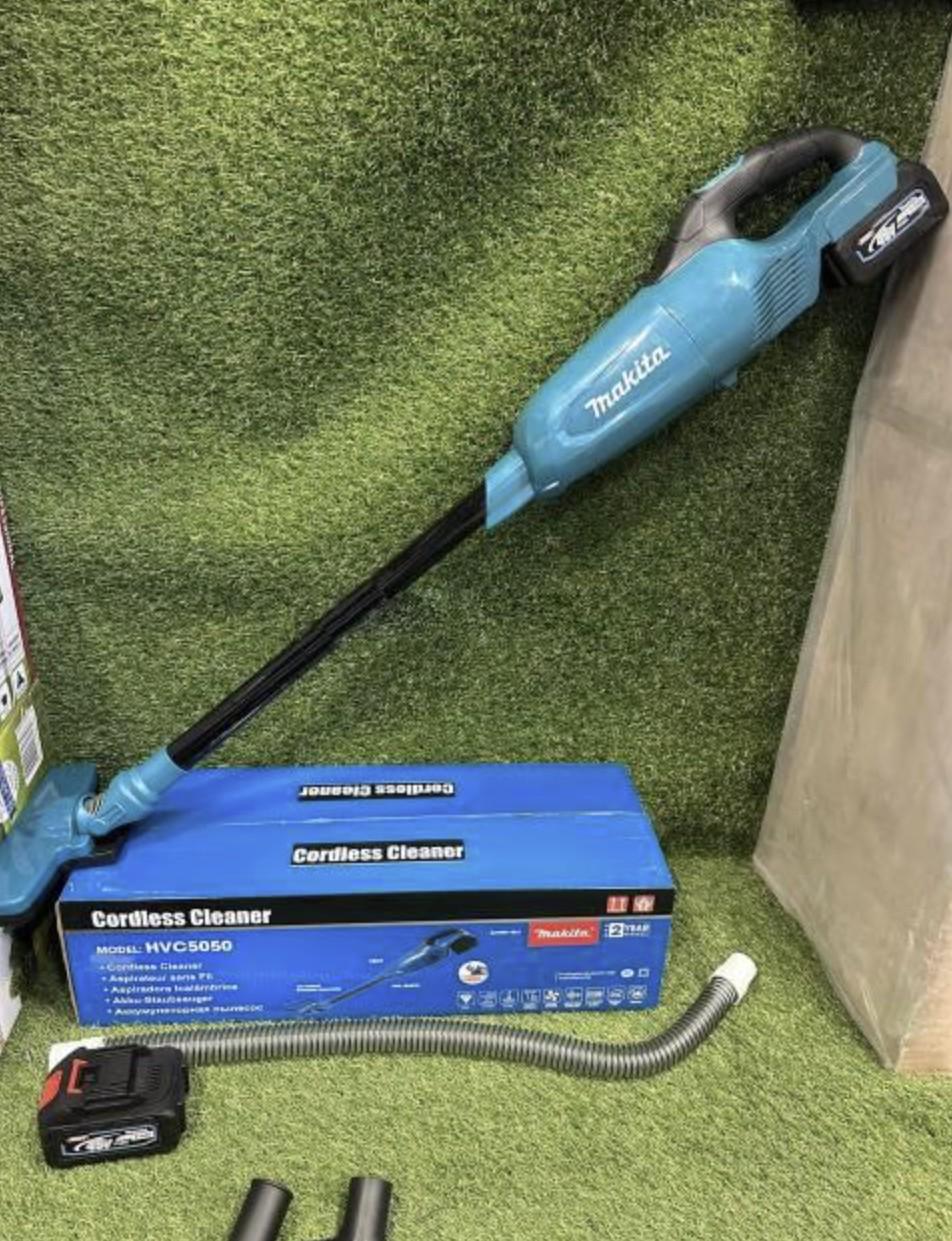 Пилосос акумуляторний Makita 48 V 6 Ah Синьо-чорний (HVC5050) - фото 6 Пилосос акумуляторний Makita 48 V 6 Ah Синьо-чорний (HVC5050) - фото 6