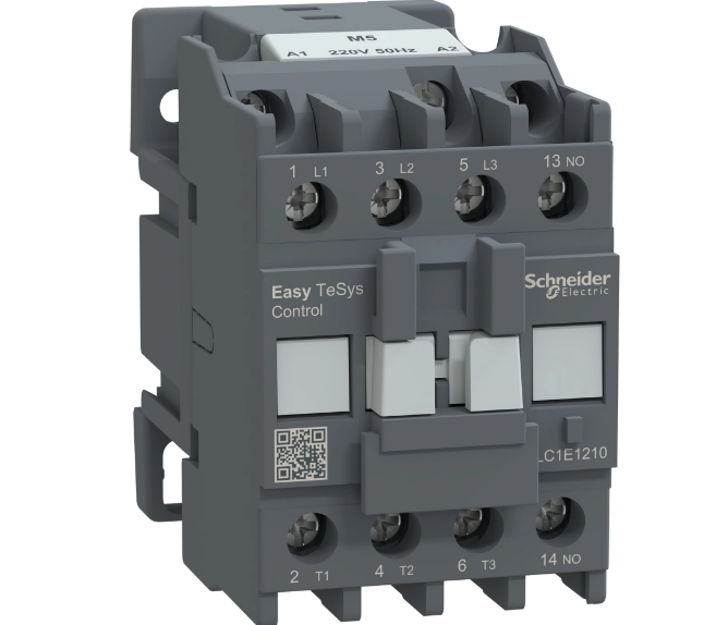 Контактор Schneider Electric 3Р Е 1NО 12А АС3 220V (LC1E1210M5)