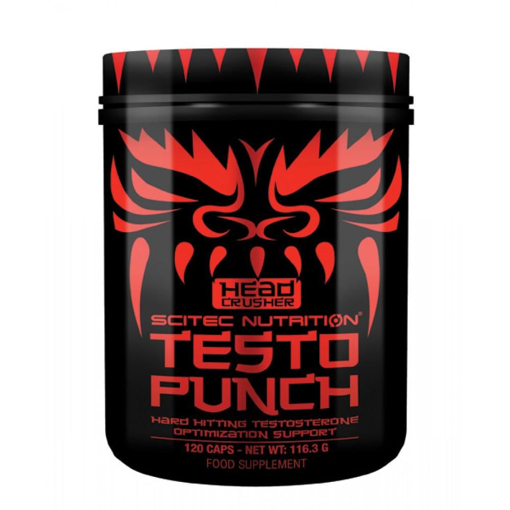 Комплексний тестостероновий препарат Scitec Nutrition Testo Punch 120 капс.