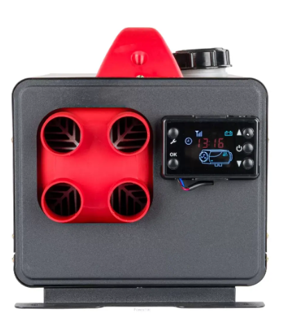 Обігірівач дизельний повітряний Webasto з пультом ДУ і РК-дисплеєм RED TECHNIC RTAGO0128 8 кВт 12/24/230 В - фото 5 Обігірівач дизельний повітряний Webasto з пультом ДУ і РК-дисплеєм RED TECHNIC RTAGO0128 8 кВт 12/24/230 В - фото 5