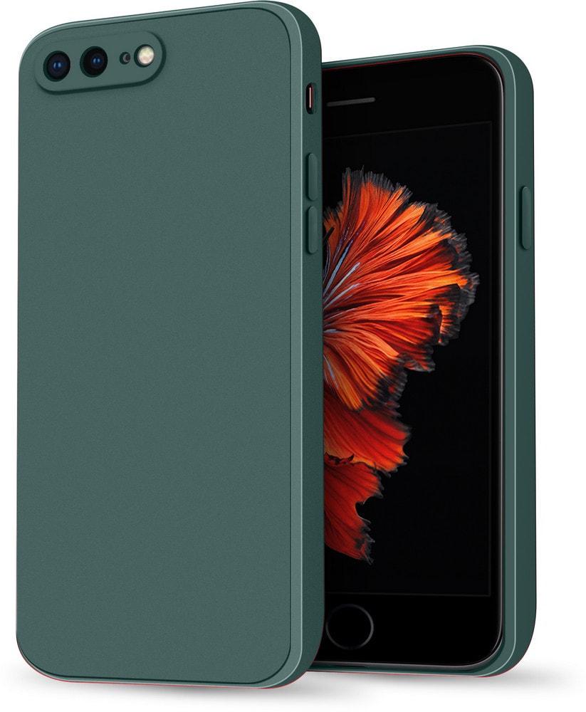 Силиконовый чехол HardCorner iPhone 7 Plus / 8 Plus (с микрофиброй) Green (35395-08)