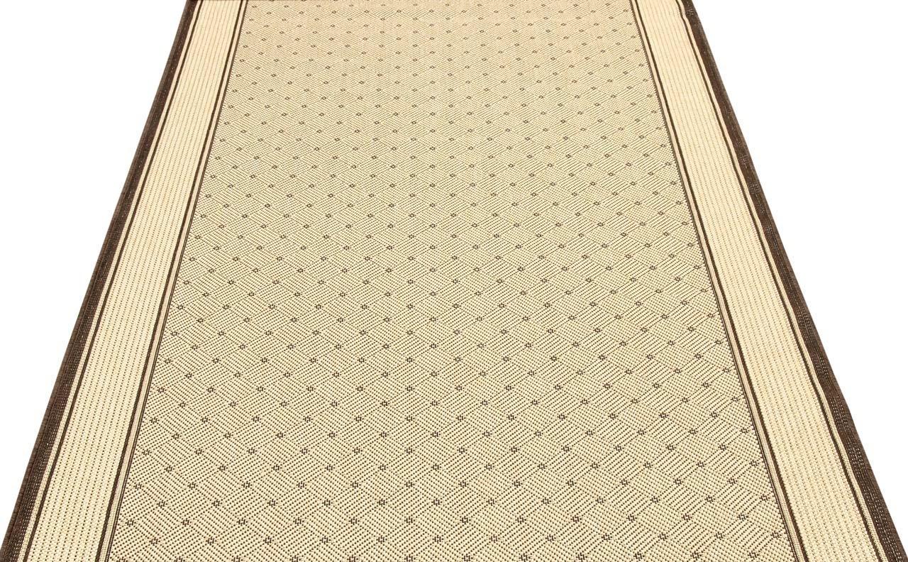 Ковер безворсовый на резиновой основе DAKARIA Karat Flex Run 1944/19 2,00x2,00 м Бежевый/Коричневый (00-00010156) - фото 2 Ковер безворсовый на резиновой основе DAKARIA Karat Flex Run 1944/19 2,00x2,00 м Бежевый/Коричневый (00-00010156) - фото 2