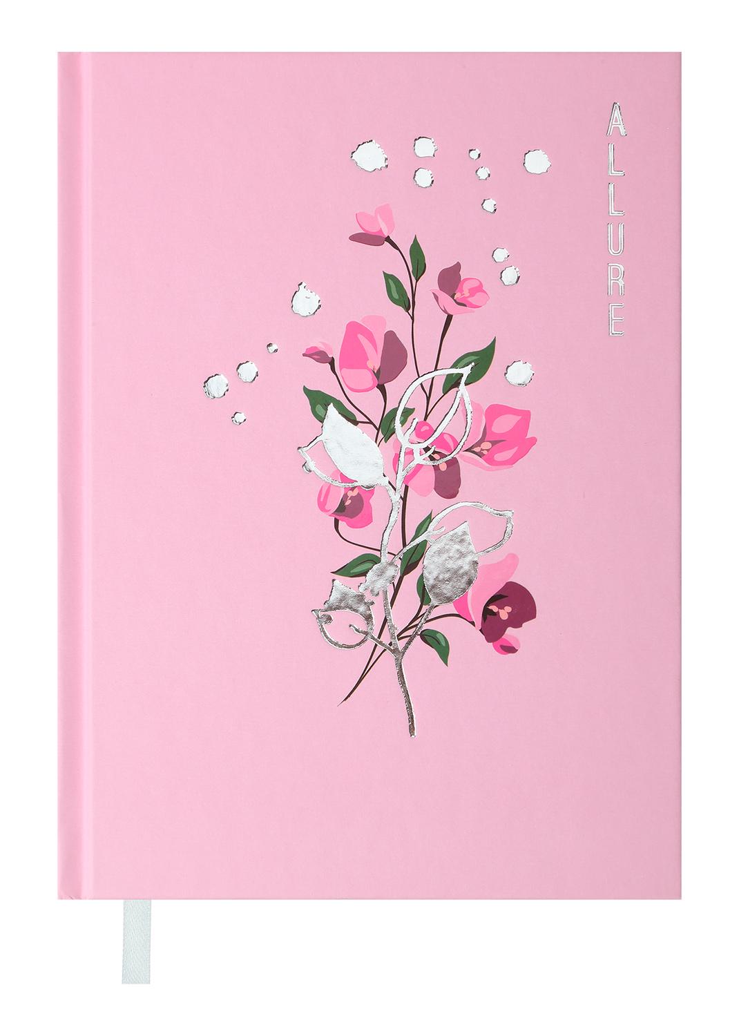 Дневник BUROMAX 2024 А5 Allure Розовый (BM.2178-10)
