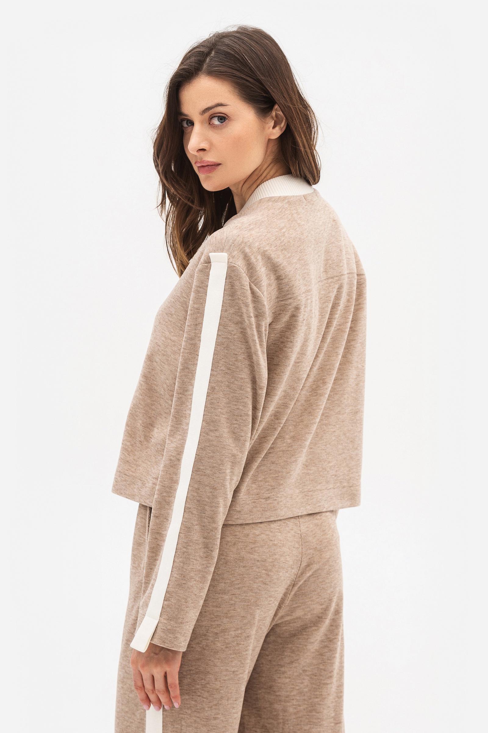 Бомбер Lesia Кіріса р. 54 Бежевий (152730000) - фото 2 Бомбер Lesia Кіріса р. 54 Бежевий (152730000) - фото 2