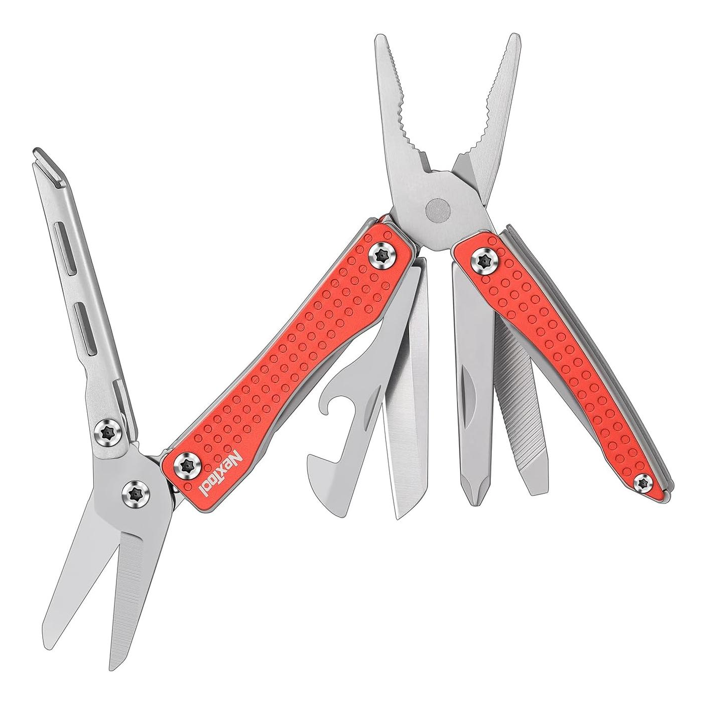 Мультитул NexTool Mini Flagship NE20106 Multifunctional Pliers 11в1 Red (000935)