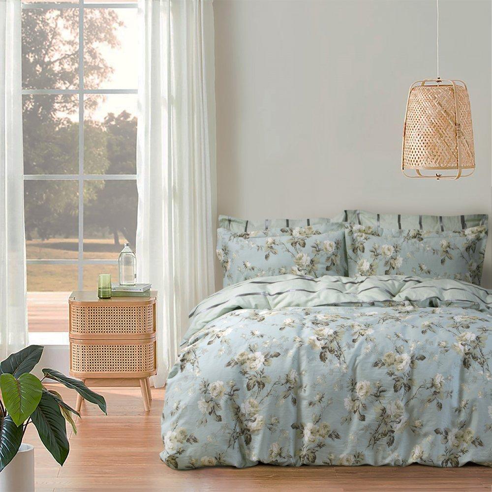 Постельное белье сатин Lotus Home Tory евро