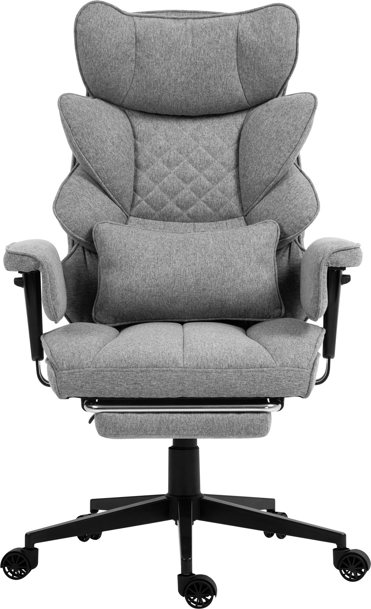 Офисное кресло GT Racer B-2511 Fabric Gray (1606) - фото 2