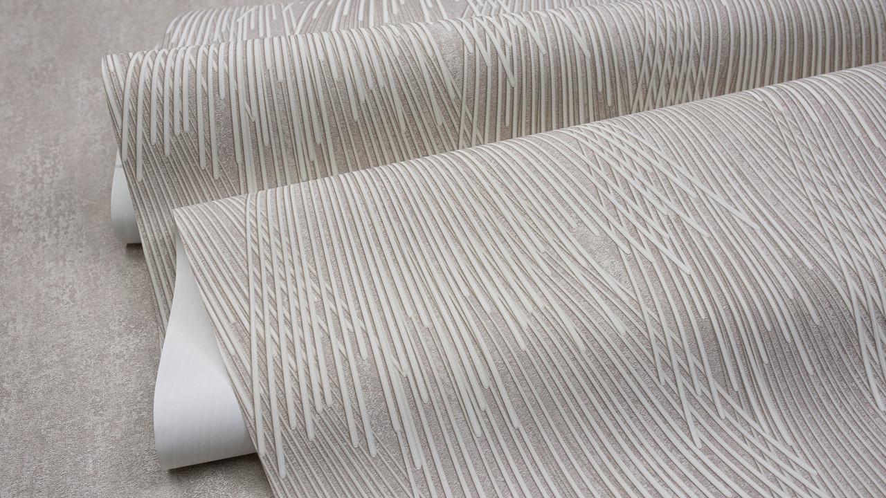 Шпалери флізелінові Sintra Salute 250020 Декор вініл гарячого тиснення 1,06х10,05 м Коричневий