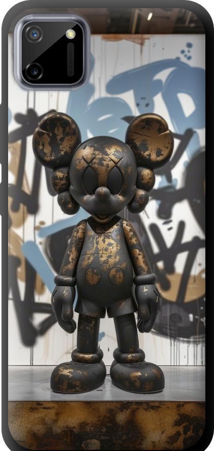 Чехол на Realme C11 2020 Bronze kaws v2 (6098b-2031-42517)