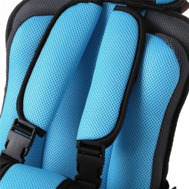 Автокресло детское бескаркасное до 36 кг Голубой (25010415) - фото 3 Автокресло детское бескаркасное до 36 кг Голубой (25010415) - фото 3