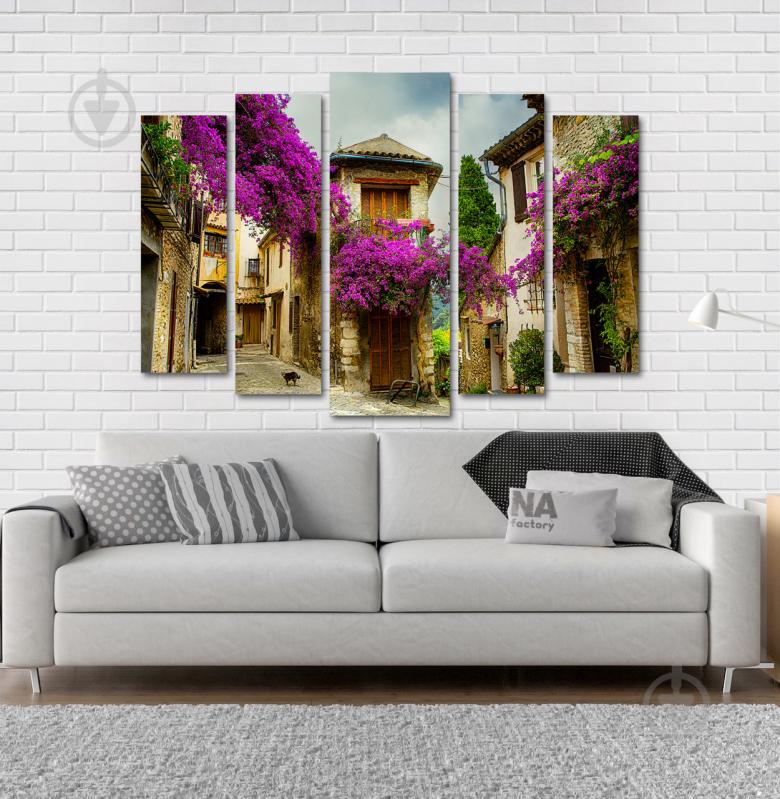 Модульна картина Poster-land Місто Квіти Art-26_5