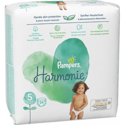 Подгузник Pampers Harmonie Junior р. 5 11-16 кг 24 шт. (8006540156674) - фото 8