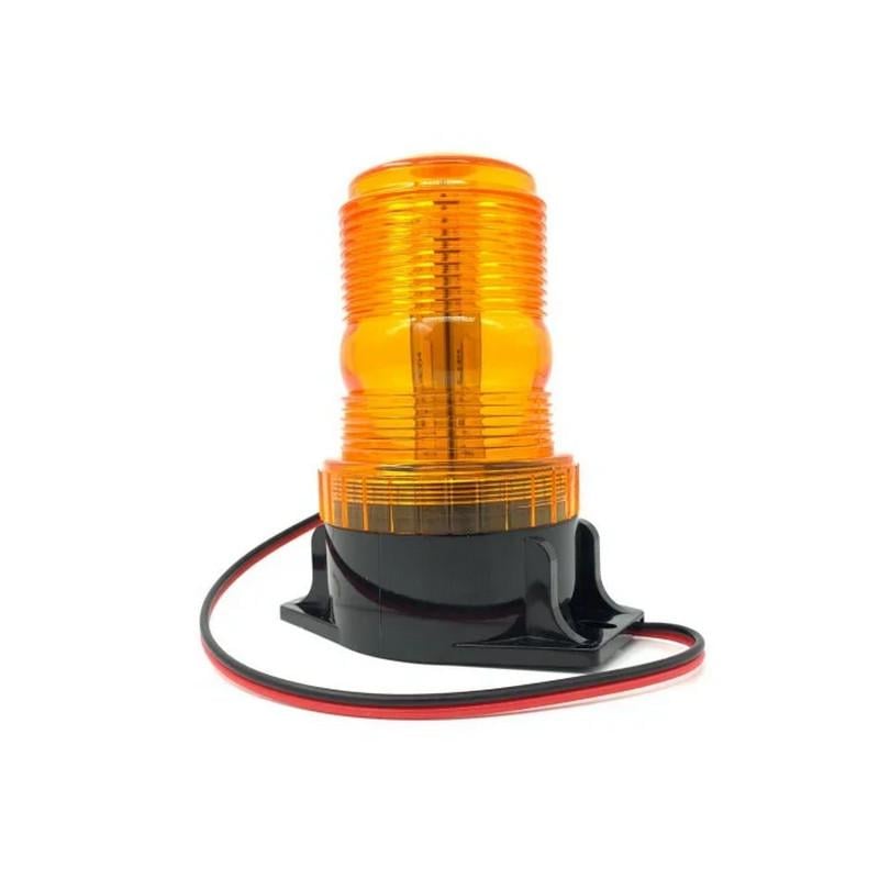Проблисковий маячок RD-214 10V-30V 6W жовтий - фото 2