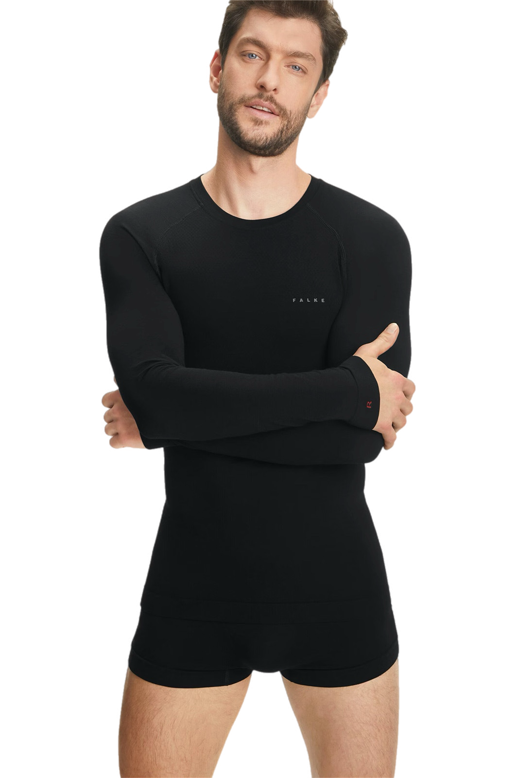 Термореглан Falke ESS Wool-Tech Light р. 50/L Черный (33233-3000-L) - фото 5 Термореглан Falke ESS Wool-Tech Light р. 50/L Черный (33233-3000-L) - фото 5