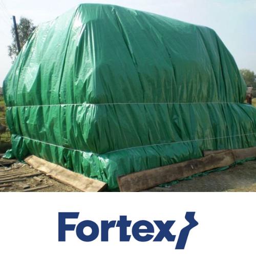 Тент Fortex защитный полипропиленовый ламинированный 4x6 м 90 г./м.кв зеленый - фото 10