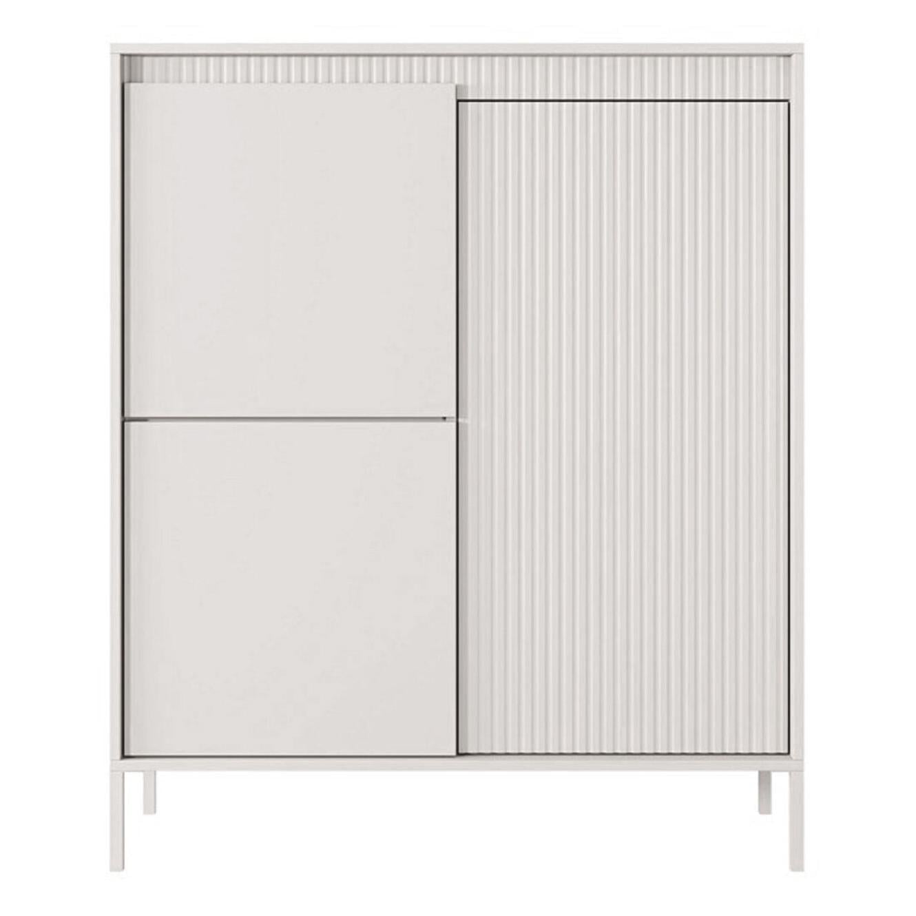 Буфет високий Maraline Oscar дводверний Light beige (13707)