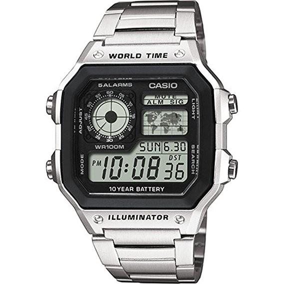 Наручные часы Casio AE-1200WHD-1AVEF кварцевые D 45 мм (11781539)