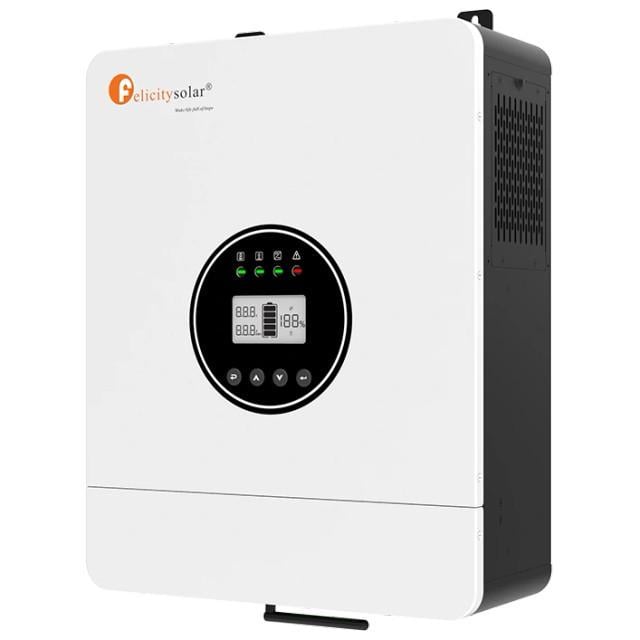 Інвертор Felicity IVEM6048-II 6KVA 48V MPPT90V-450V однофазний чиста синусоїда Інвертор Felicity IVEM6048-II 6KVA 48V MPPT90V-450V однофазний чиста синусоїда